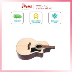 Đàn guitar acoustic ba đờn J100 bụng đàn mặt trước