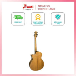 Đàn guitar acoustic Thuận 02 mặt sau