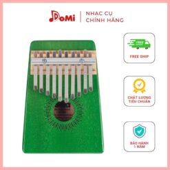 Đàn Kalimba Sela Gỗ 10 Phím màu xanh