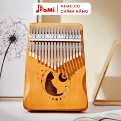 Đàn Kalimba hình mèo gỗ Mahogany 17 phím