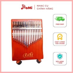 Đàn Kalimba Rabi Gỗ Nguyên Khối