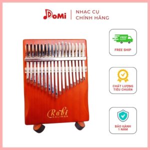 Đàn Kalimba Rabi Gỗ Nguyên Khối