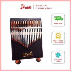 Đàn Kalimba Rabi Gỗ Nguyên Khối