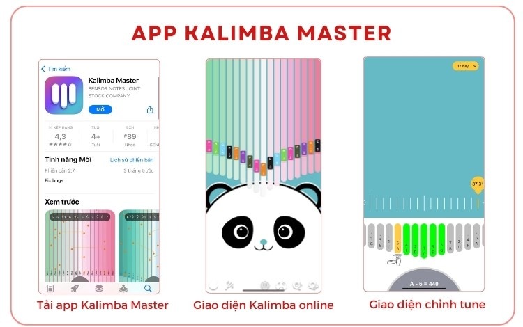 App chỉnh đàn Kalimba - Kalimba Master