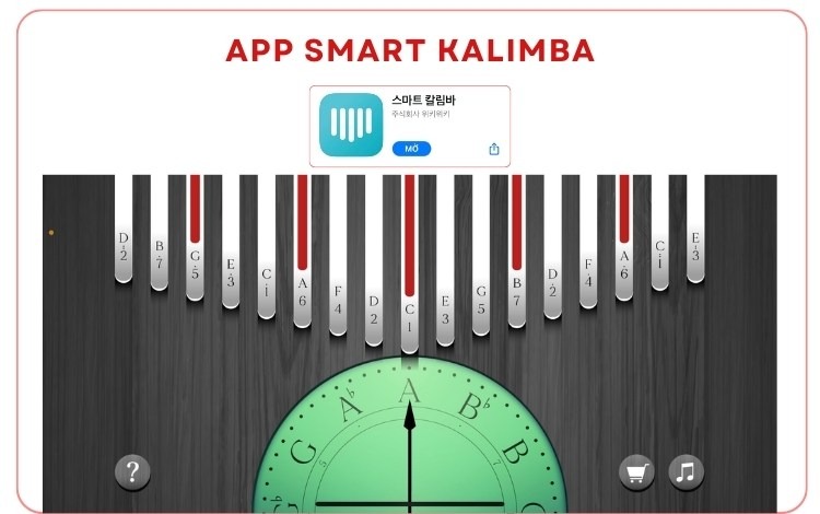 App chỉnh đàn Kalimba - Smart Kalimba