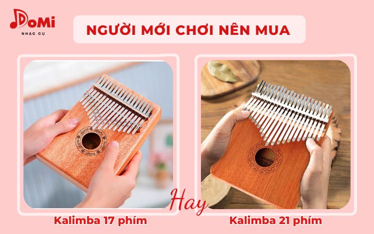 Cách chọn đàn Kalimba theo số phím