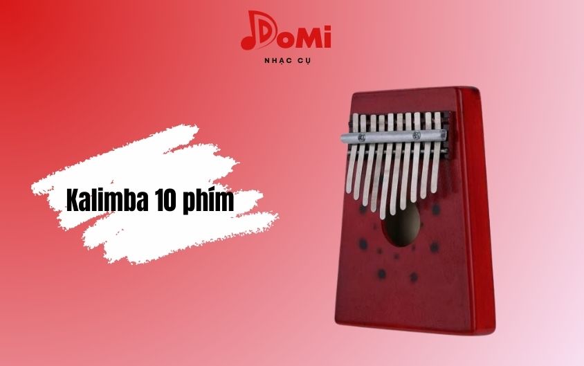 Những loại đàn kalimba phổ biến- Klaimba 10 phím
