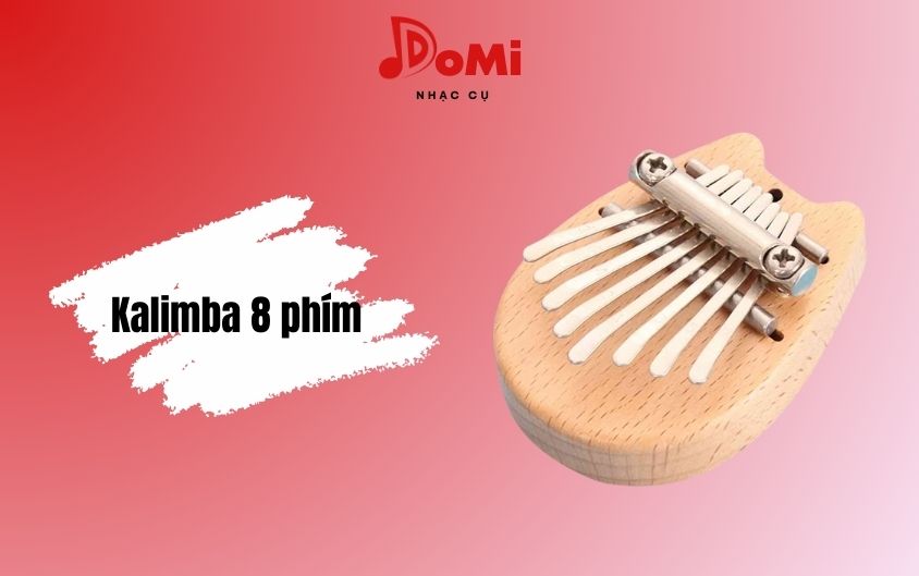 Những loại đàn kalimba phổ biến- Klaimba 8 phím