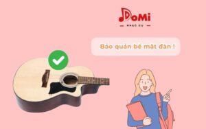 Bảo quản bề mặt đàn !