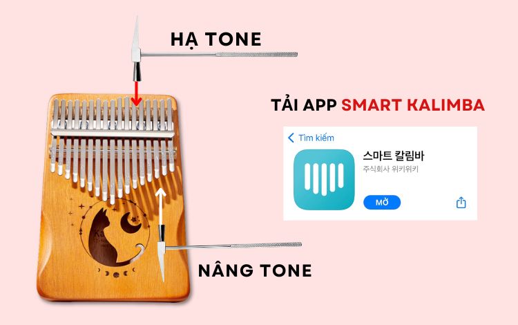 Cách chỉnh đàn Kalimba trước khi chơi