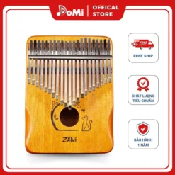 Đàn Kalimba hộp Zani hình mèo 21 phím