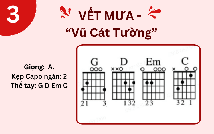 Bài Hát Hợp Âm Guitar Dễ Dàng 3