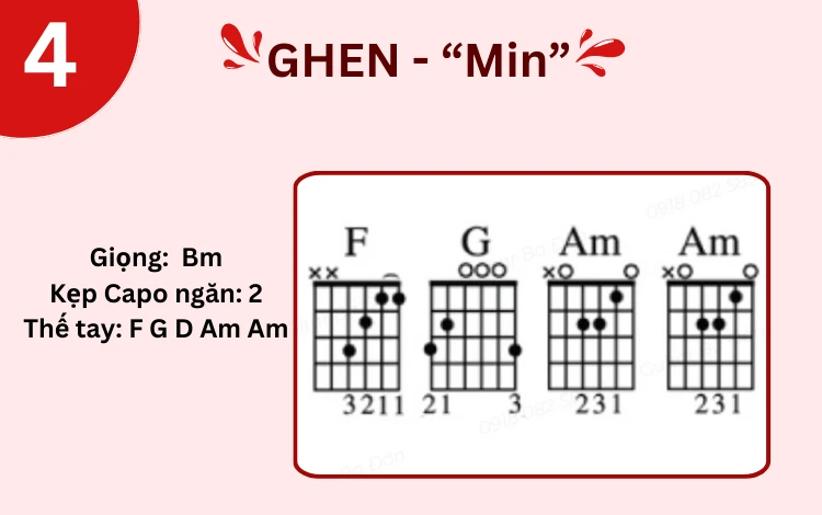 Bài Hát Hợp Âm Guitar Dễ Dàng 4