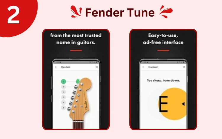 Fender Tune - Bộ Chỉnh Dây Đàn Guitar Miễn Phí
