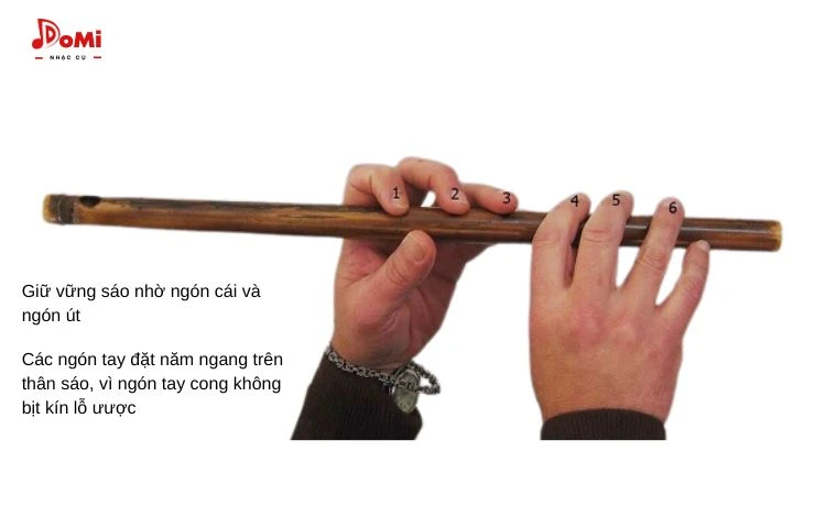 Bài tập luyện ngón tay- Cách thổi sáo chi người mới bắt đầu