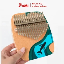 Đàn Kalimba HLuru Resin Hình Cá Voi Biển 17 Phím