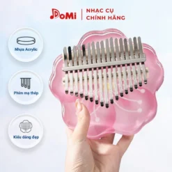 Đàn Kalimba Hoa Anh Đào Trong Suốt 17 Phím