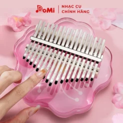Đàn Kalimba Hoa Anh Đào Trong Suốt 17 Phím