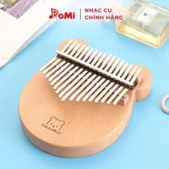 Đàn Kalimba Calloway 17 Phím Hình Gấu Gỗ Sồi