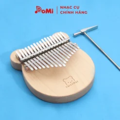 Đàn Kalimba Calloway 17 Phím Hình Gấu Gỗ Sồi