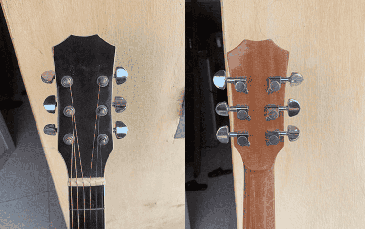 Đầu Đàn - Các Bộ Phận Của Đàn Guitar