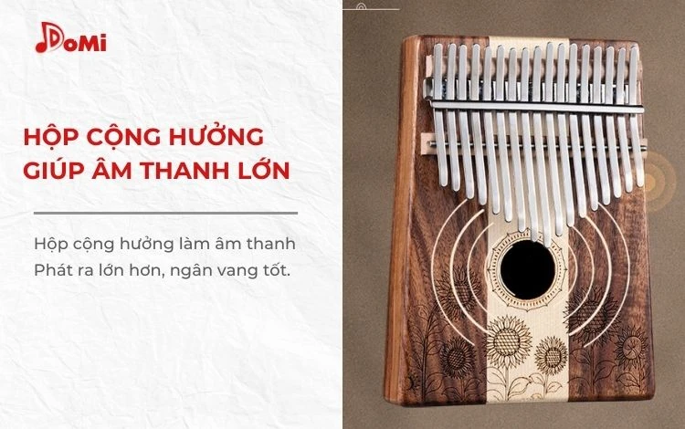 Âm thanh Kalimba Hluru hướng dương lớn