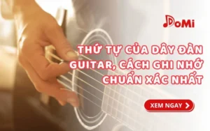 Thứ tự của dây đàn guitar