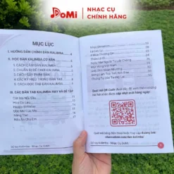 Sổ tay Kalimba Nhạc Cụ DoMi 4
