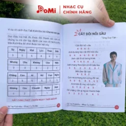 Sổ tay Kalimba Nhạc Cụ DoMi 6